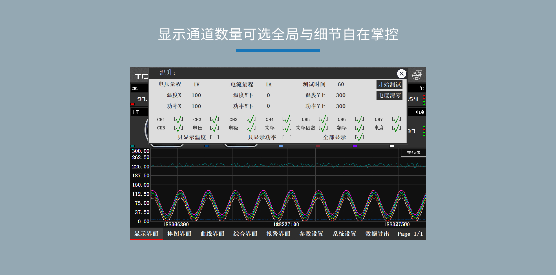 電參數(shù)功率分析儀