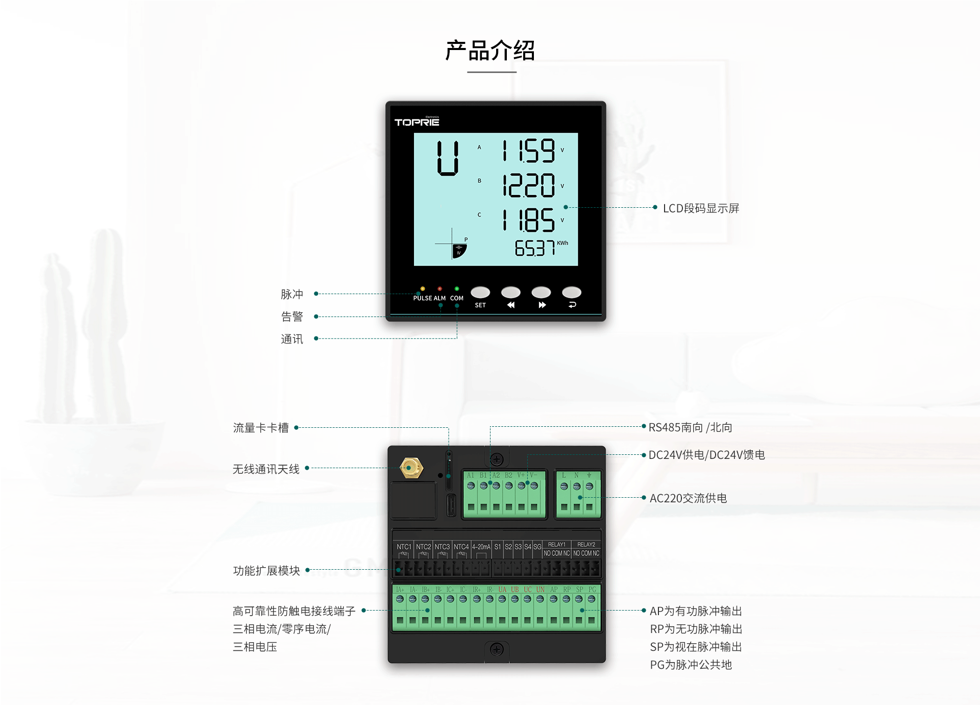三相電力儀表
