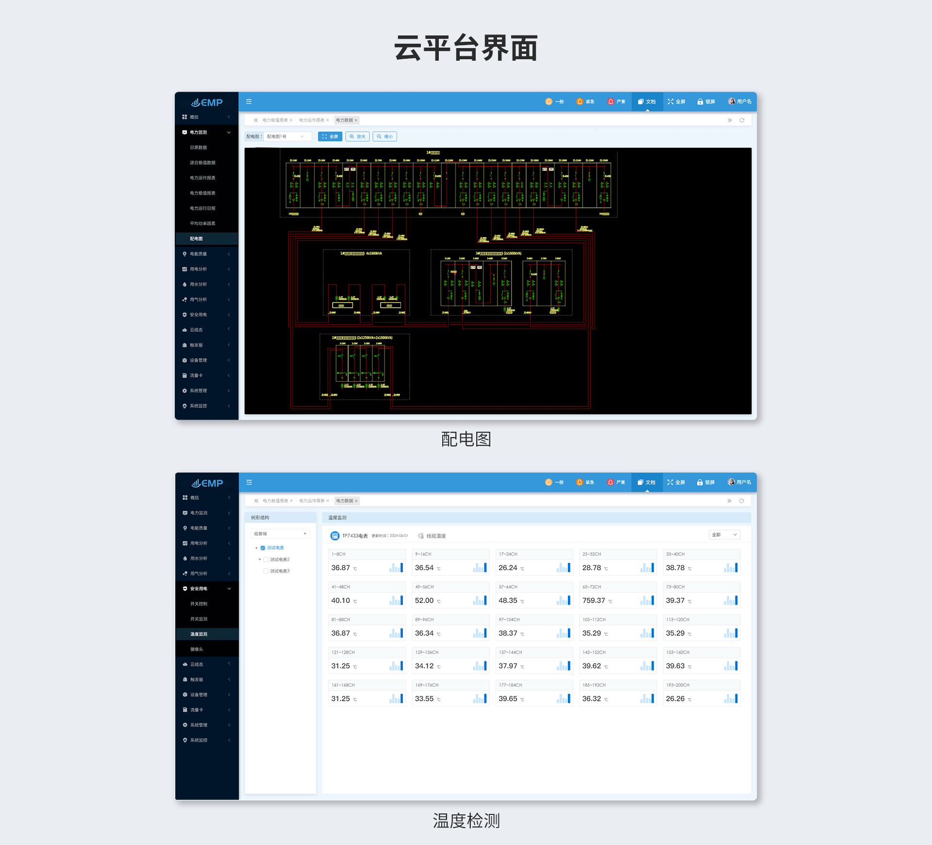 電氣無線測(cè)溫裝置